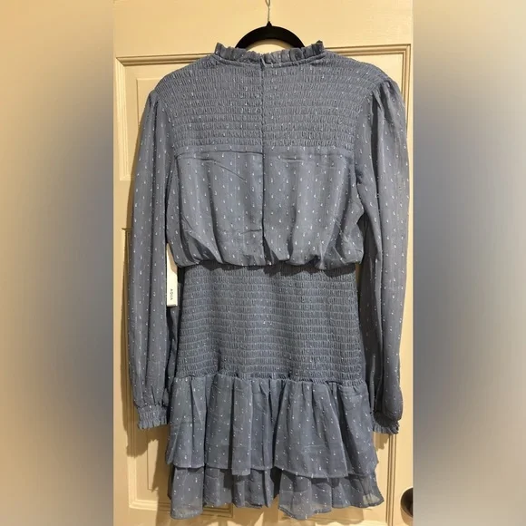 BRAND NEW WITH TAGS - Blue “Aqua” from Bloomingdale’s dress - Picture 2 of 3